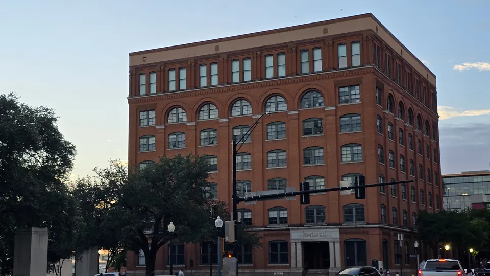 The Texas School Book Depository building