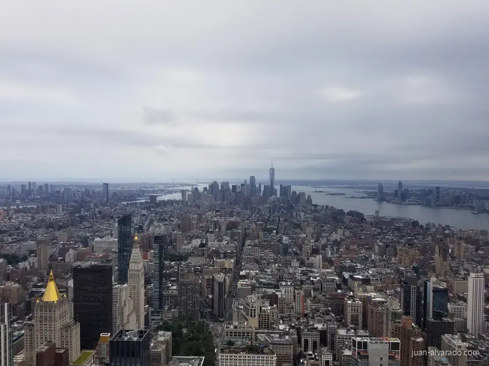 Lower Manhattan from the Empire State Building