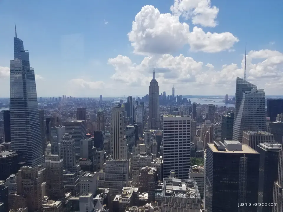 The Empire State Building and the Midtown skyline
