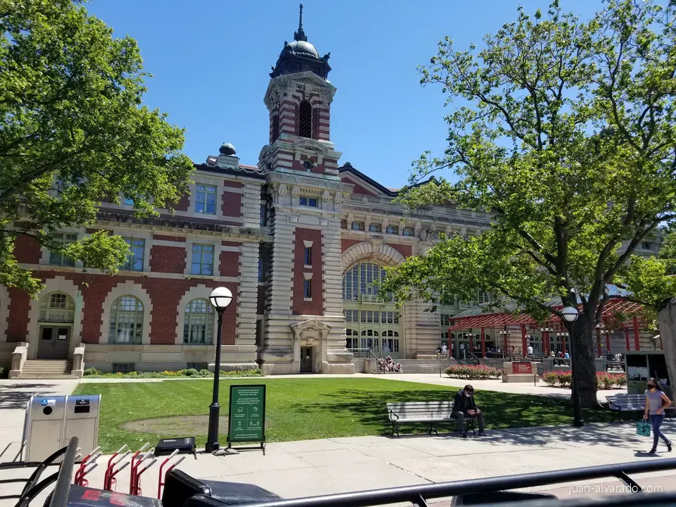Ellis Island's main building