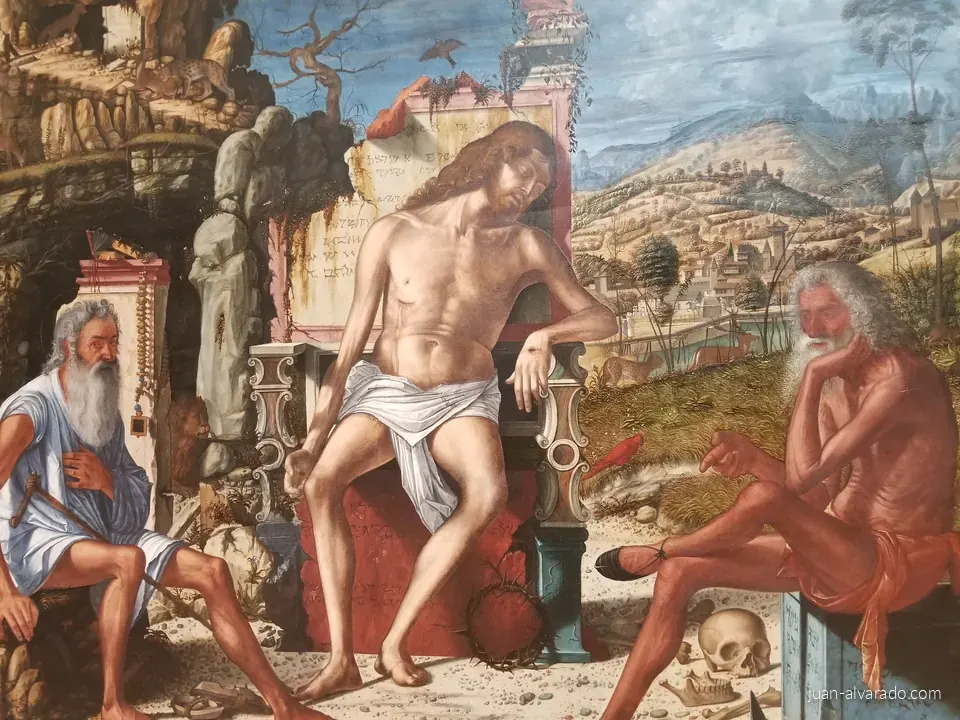 A Renaissance painting at the Met