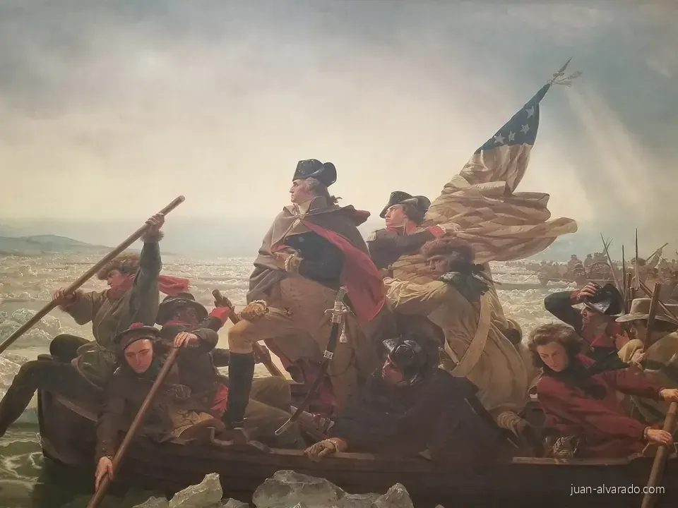 Washington Crossing the Delaware by Emanuel Leutze