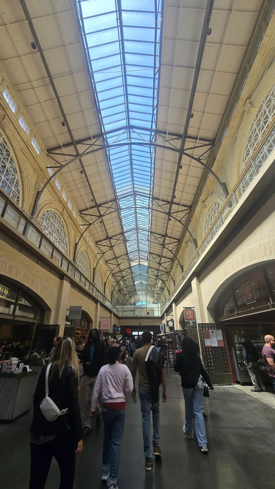 Inside the Ferry Building marketplace